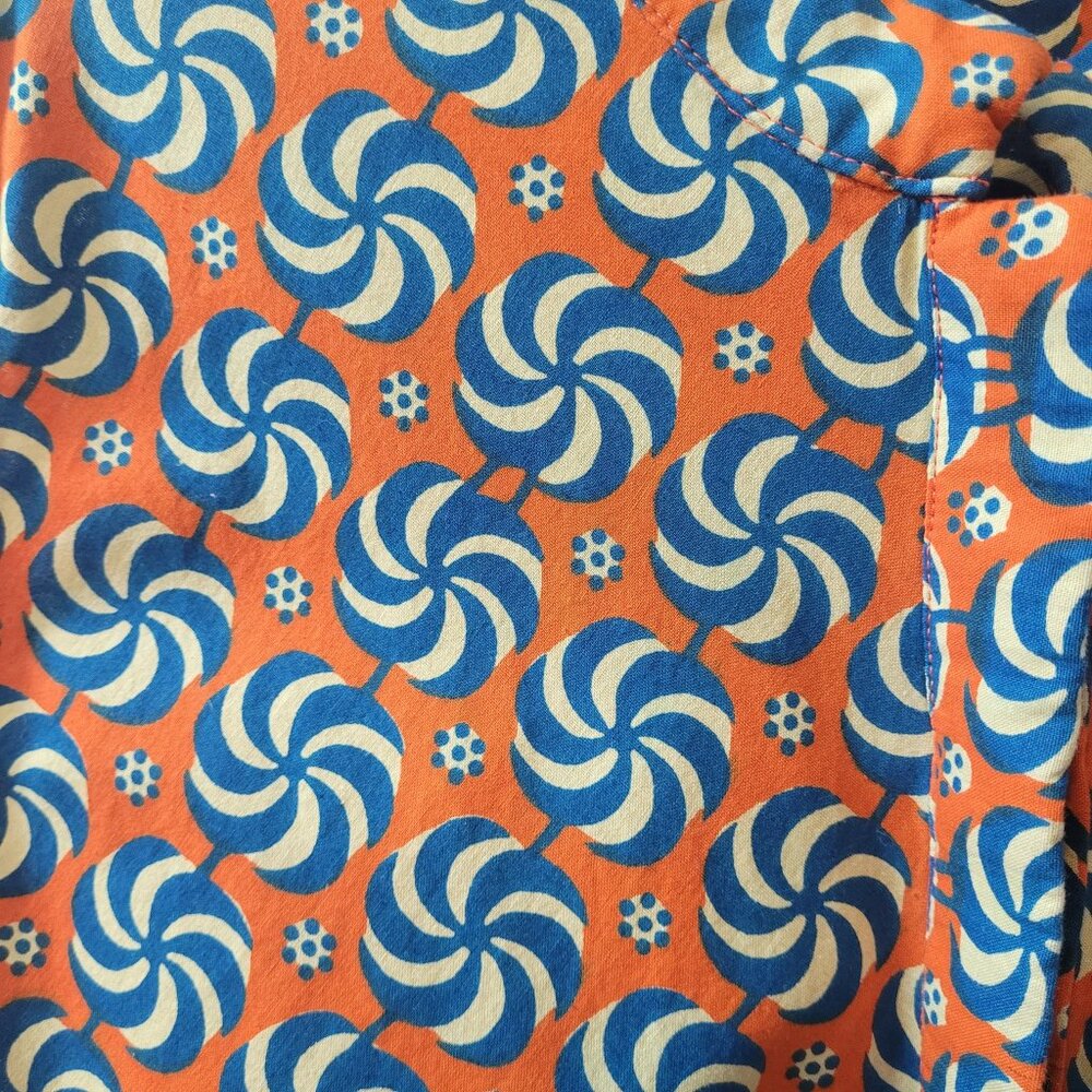 Zuri Carousel Sleeveless Dress 1X - Picture 6 of 6